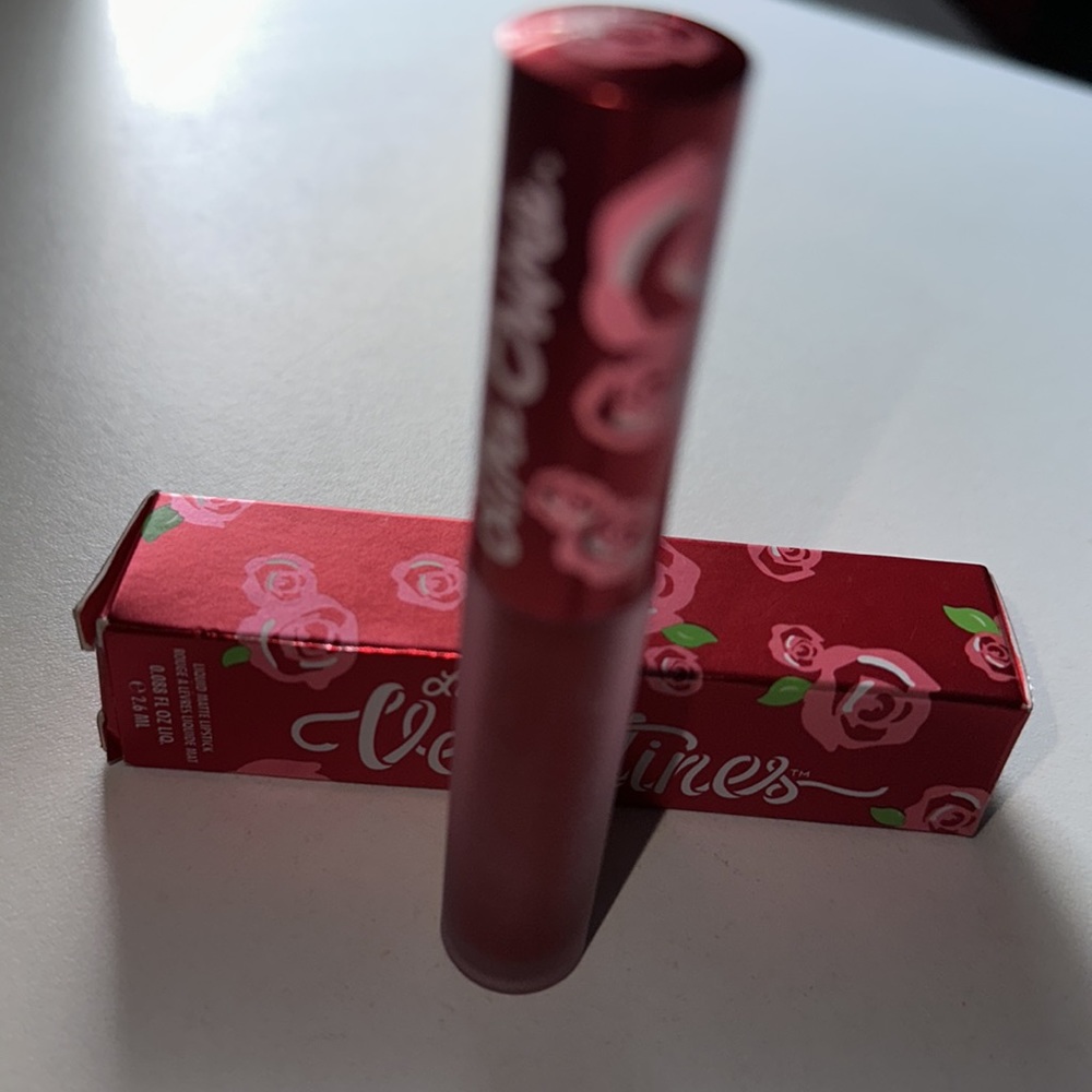 2 Lime Crime Velvetines..liquid matte lipstick colors cashmere and red velvet. - Picture 5 of 11